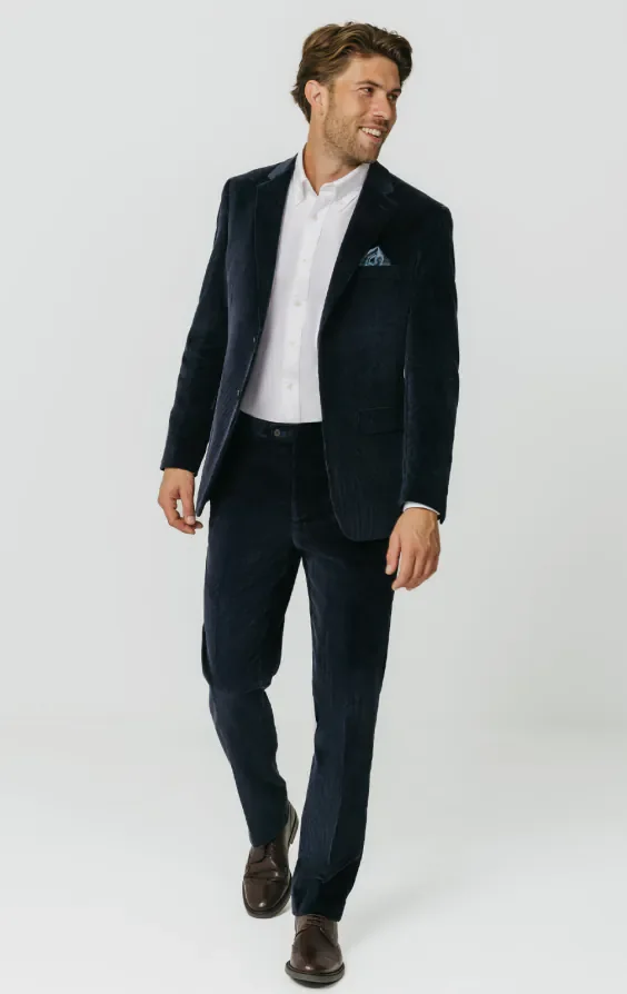 Navy Corduroy Jacket thumbnail 3