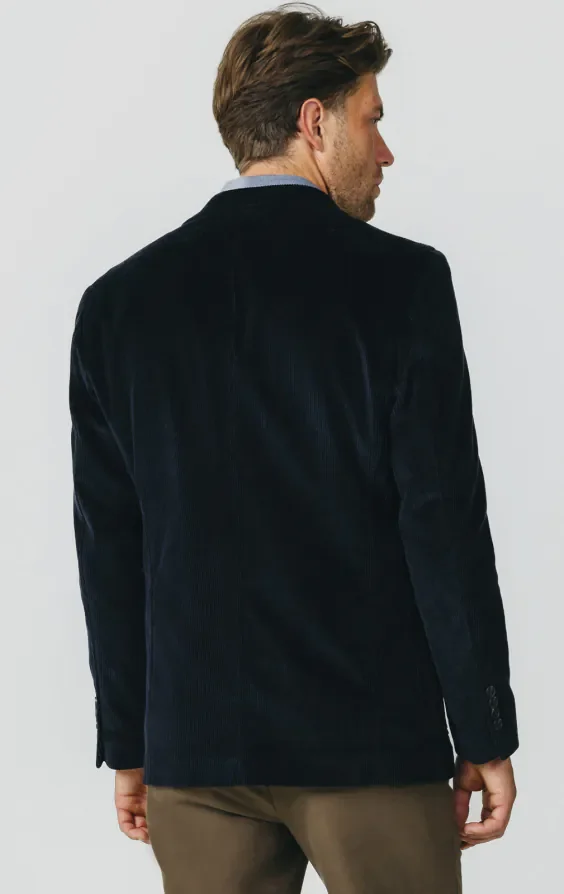 Navy Corduroy Jacket with Patch Pockets thumbnail 7