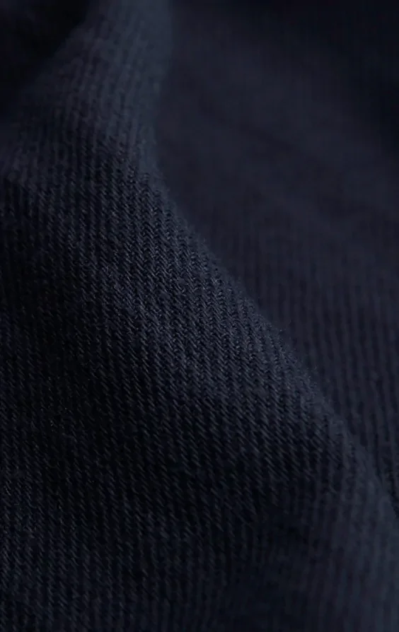 Navy Linen Twill Waistcoat thumbnail 6