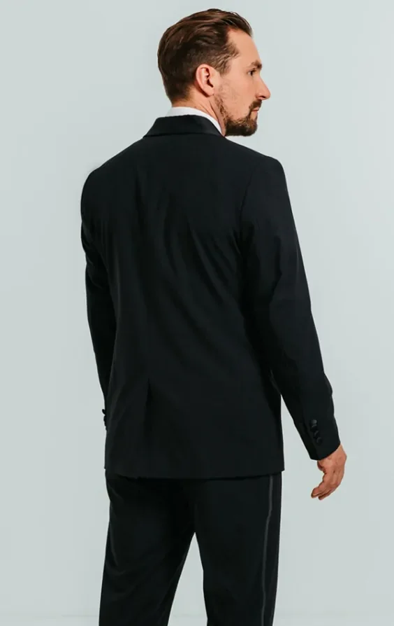 Navy Shawl Lapel Tuxedo thumbnail 4