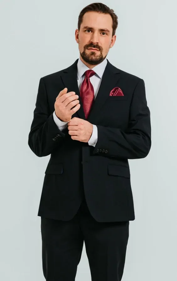 Navy Suit Jacket thumbnail 2