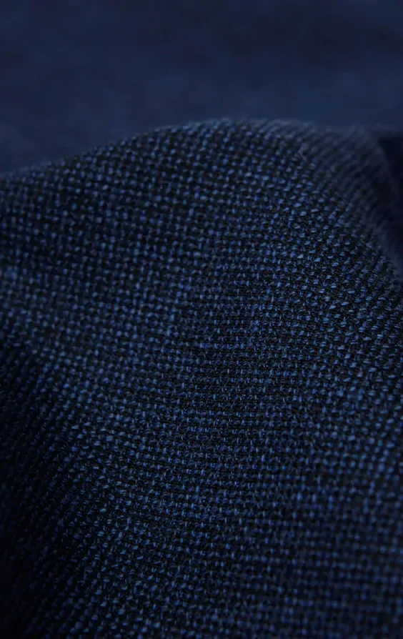 Navy Textured Jacket thumbnail 8