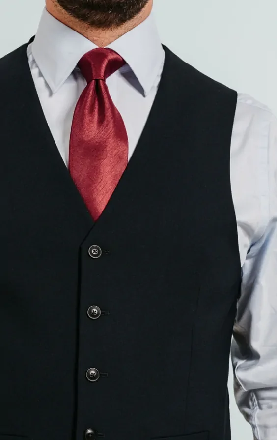 Navy Waistcoat thumbnail 3