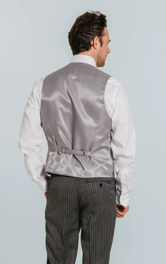 Silver Paisley Waistcoat thumbnail 5