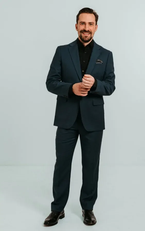 Teal Suit thumbnail 3