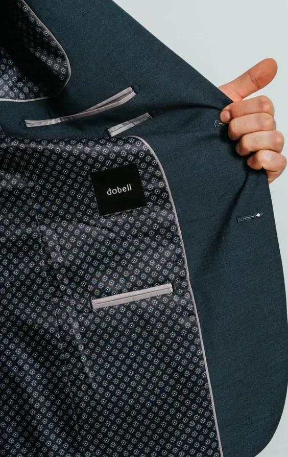 Teal Suit Jacket thumbnail 6