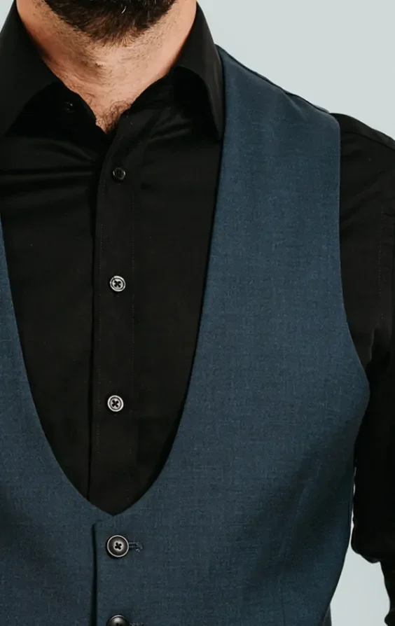 Teal Waistcoat thumbnail 3