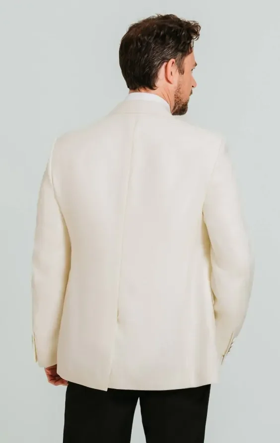 White Notch Lapel Tuxedo thumbnail 4