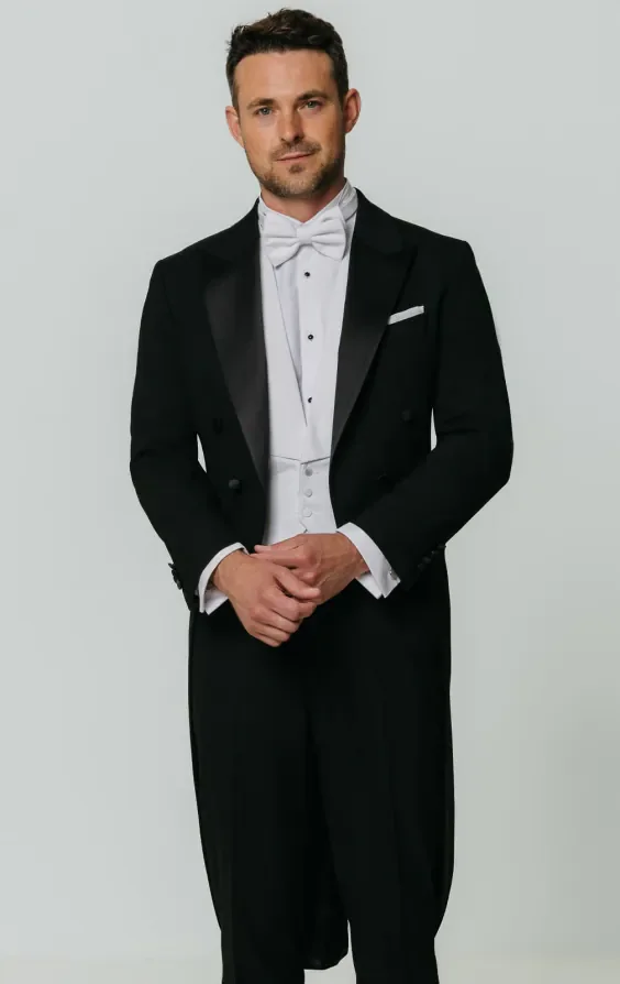 White Tie 2 Piece Suit thumbnail 2