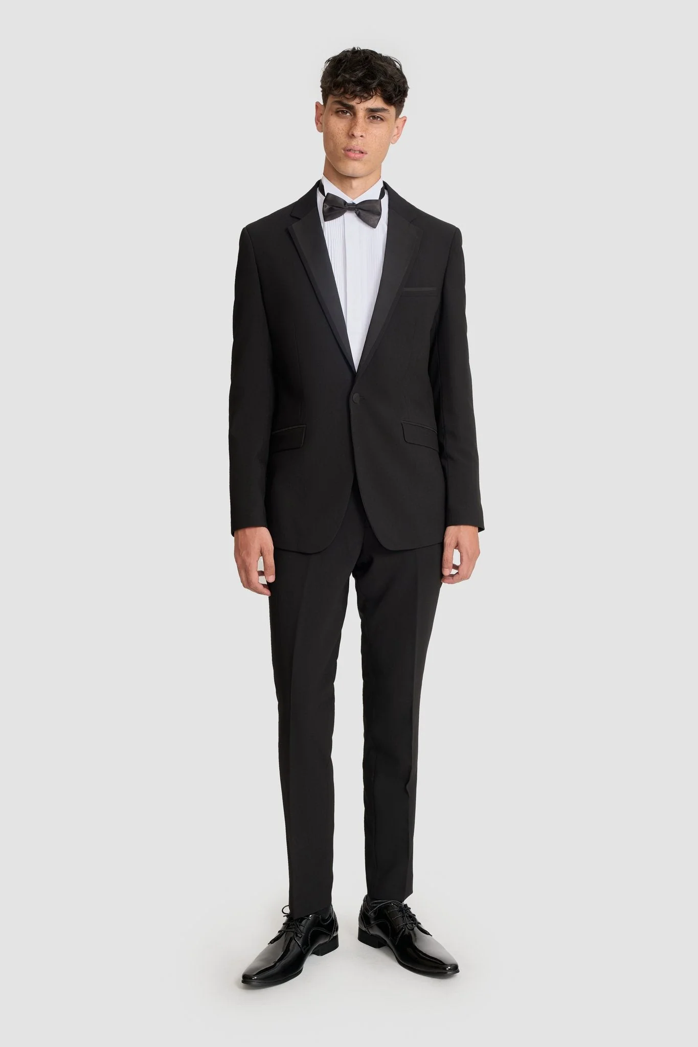 Black Tuxedo Prom Suit thumbnail 2