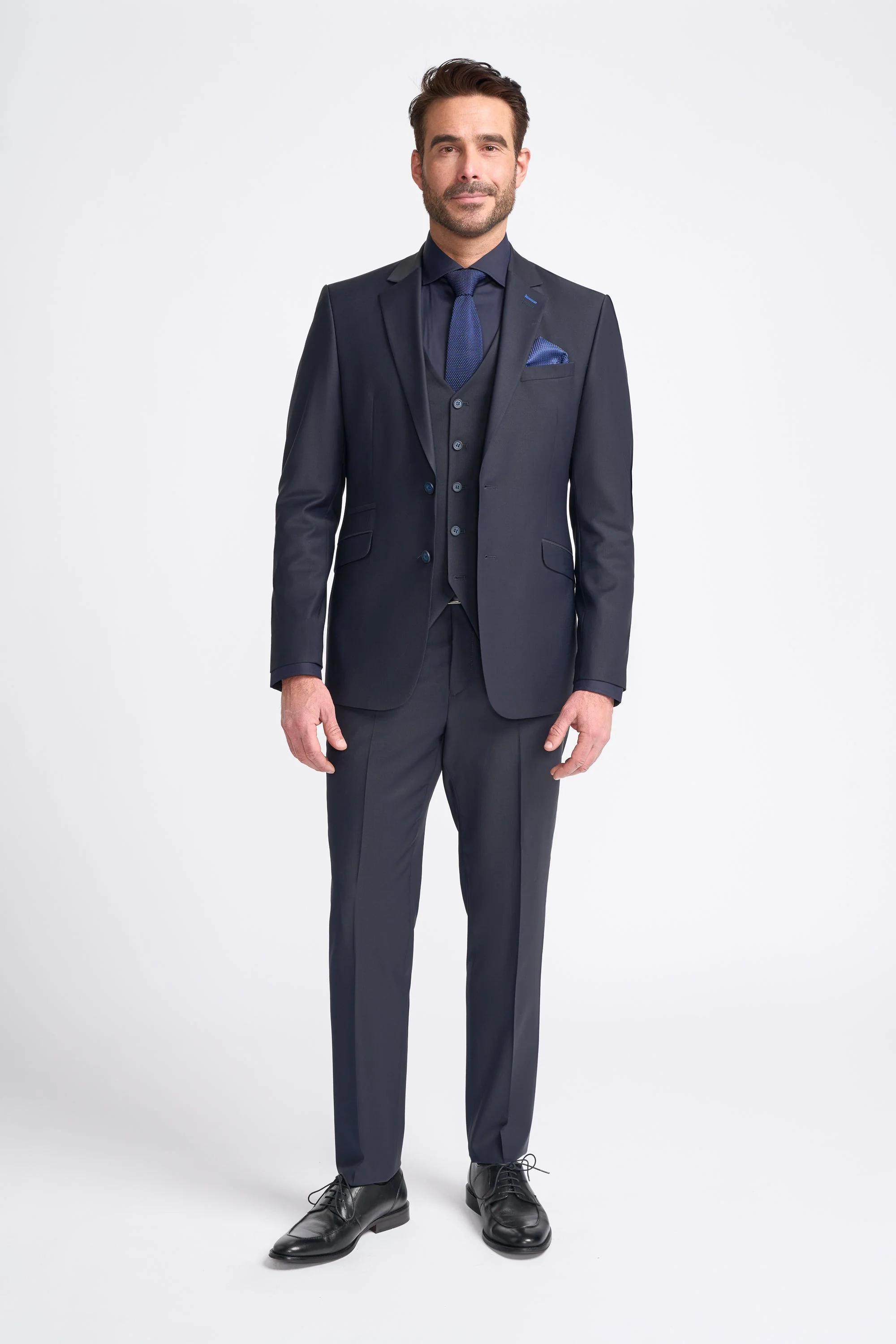 Bond Midnight Navy Three Piece Suit thumbnail 2