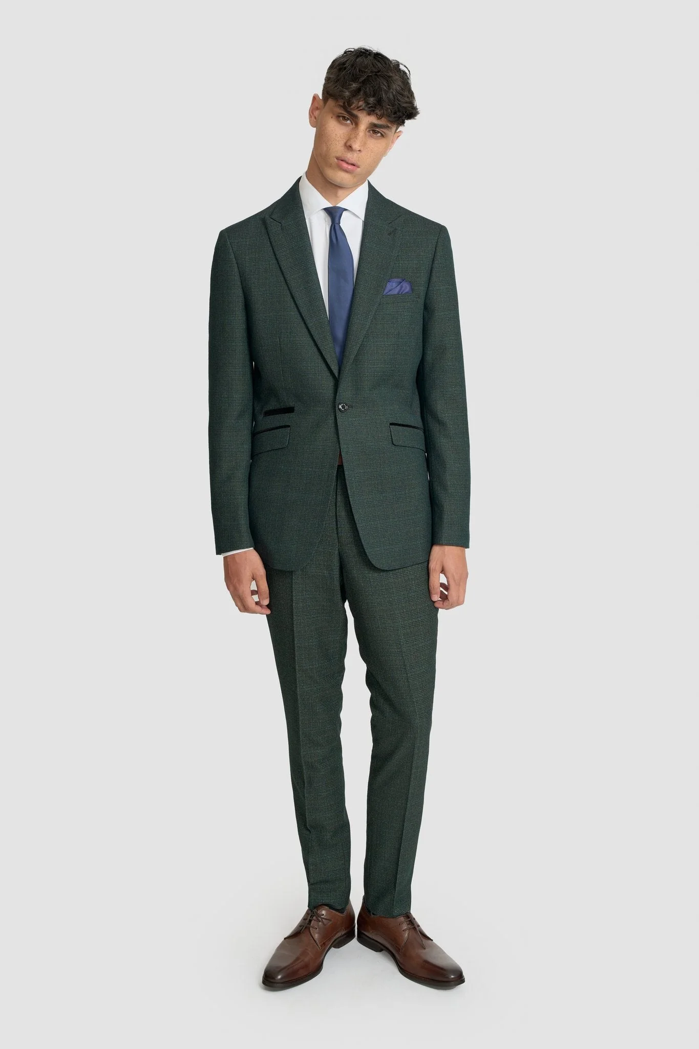Caridi Olive Prom Suit thumbnail 2