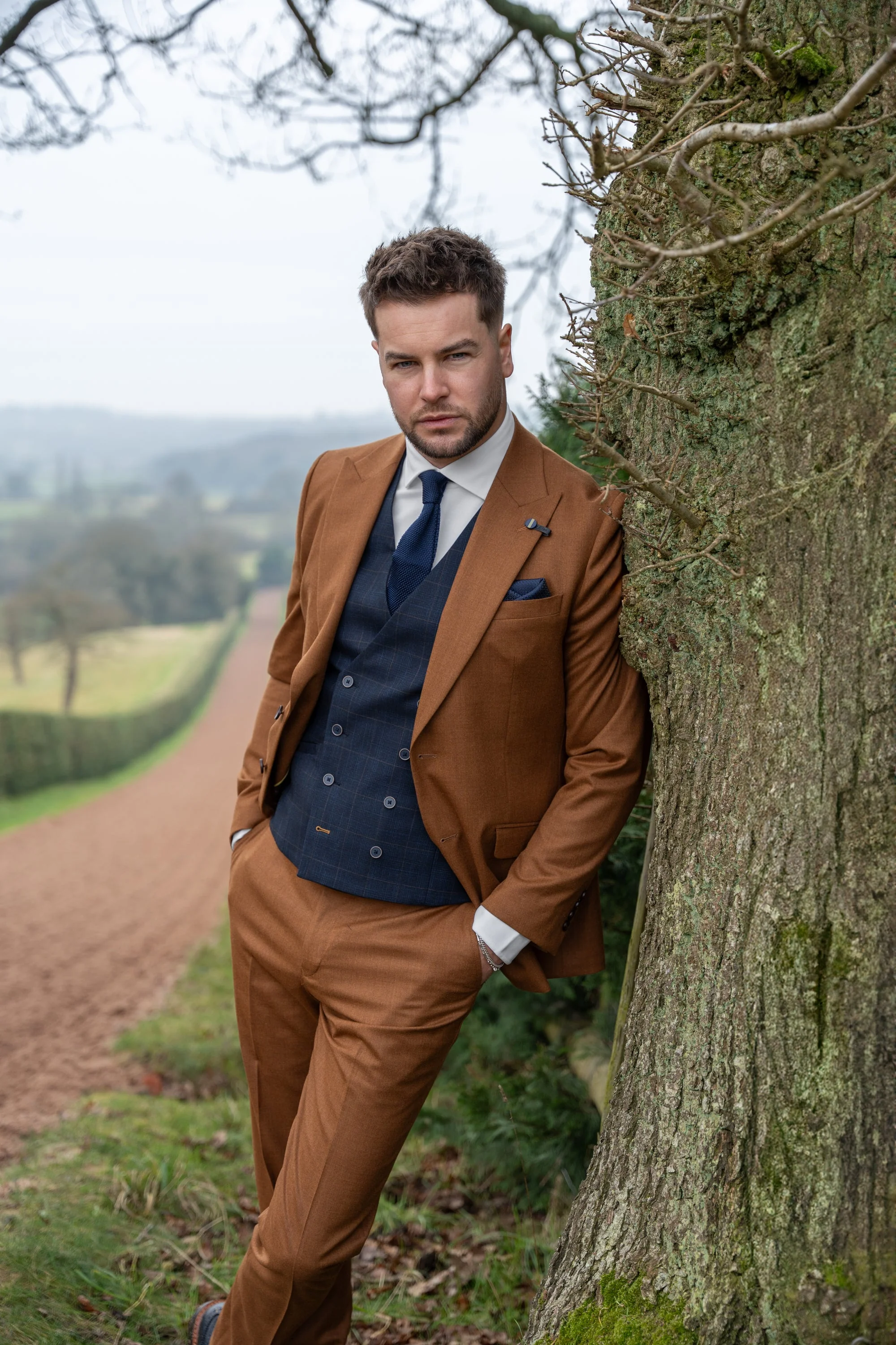 James Sierra with Torino Double Breasted Waistcoat thumbnail 2