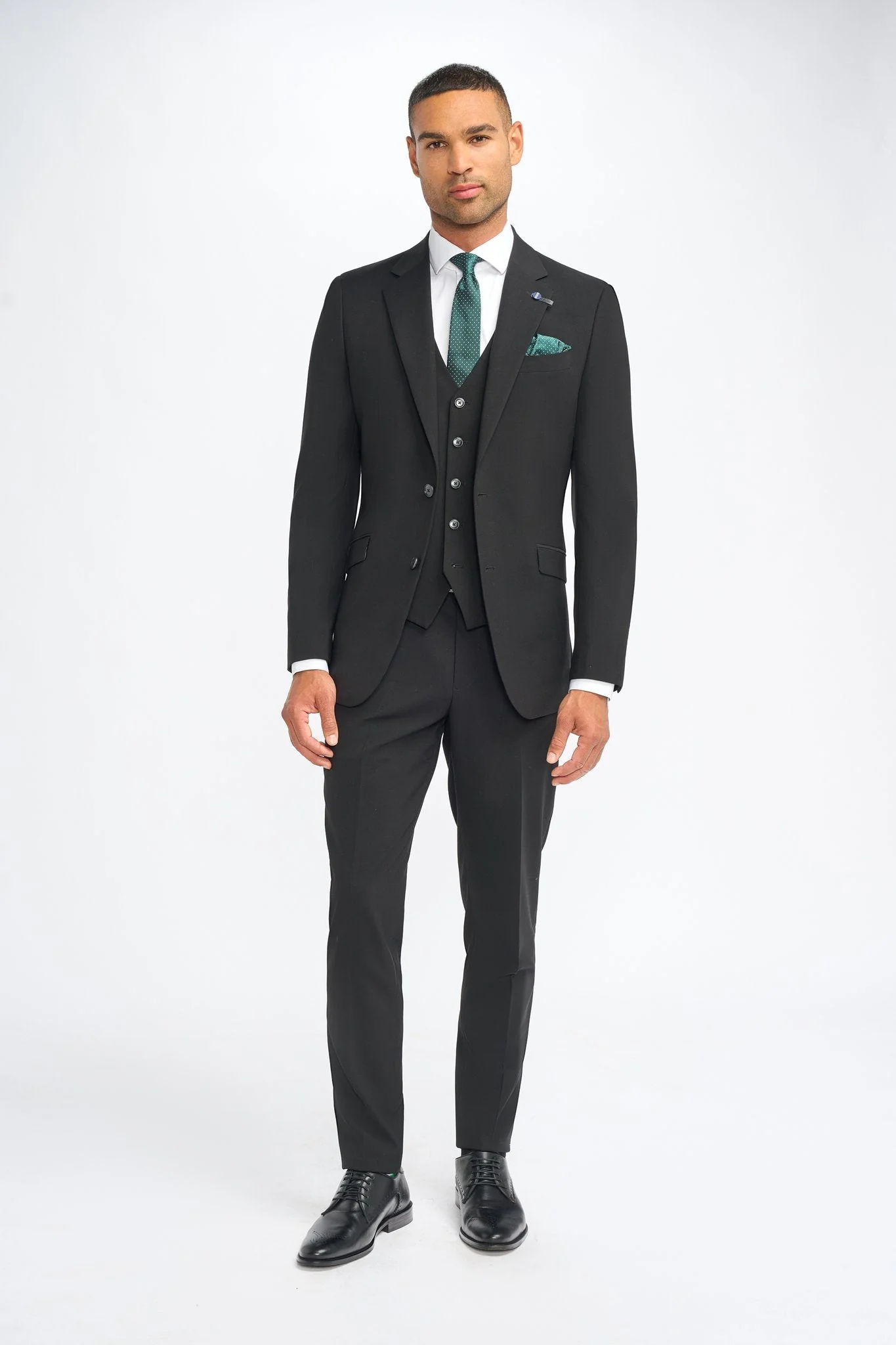 Malibu Black Three Piece Suit thumbnail 2