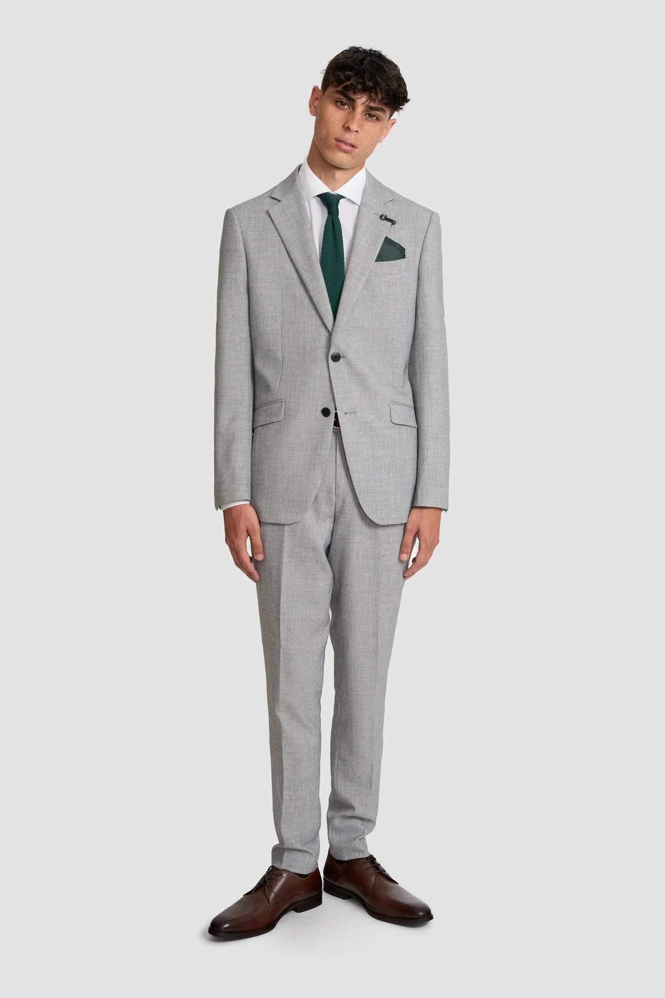 Malibu Grey Prom Suit thumbnail 2