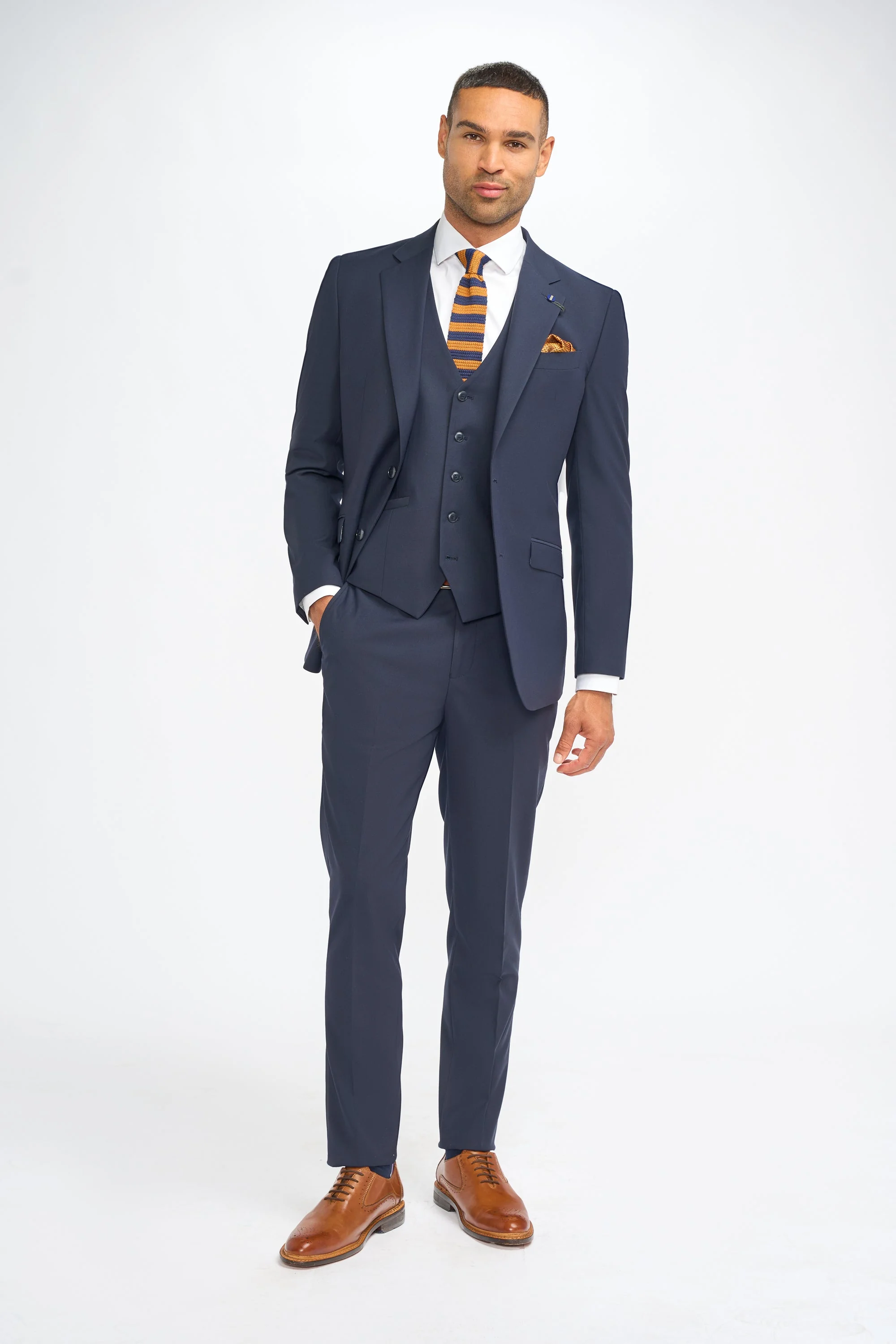 Malibu Navy Three Piece Suit thumbnail 2