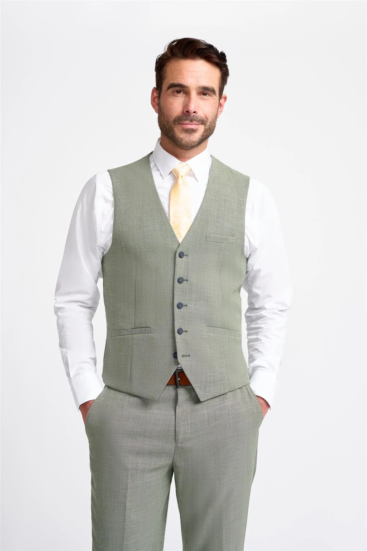 Miami Sage Waistcoat thumbnail 2