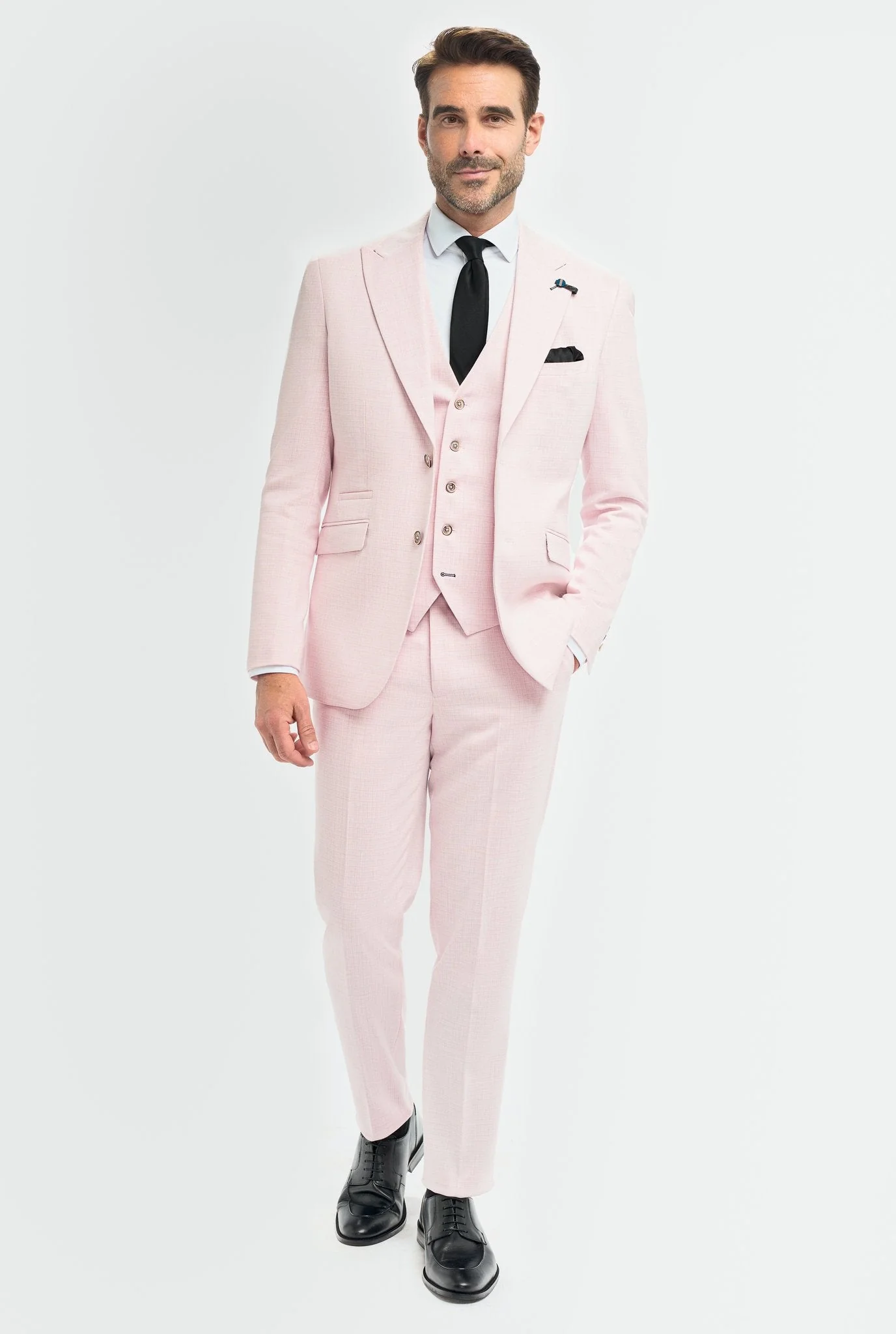 Tropez Mauve Three Piece Suit thumbnail 2