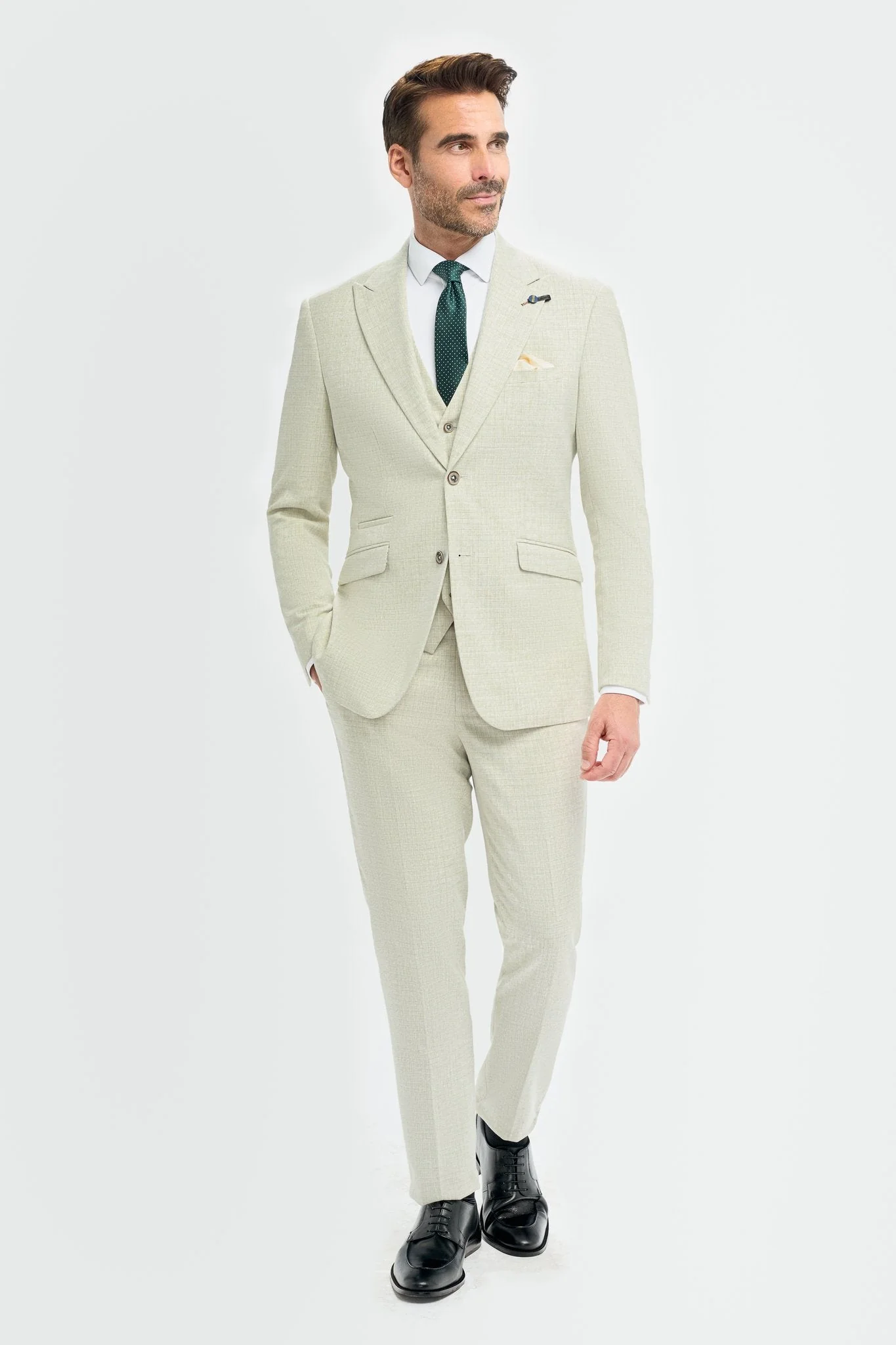 Tropez Sage Three Piece Suit thumbnail 2