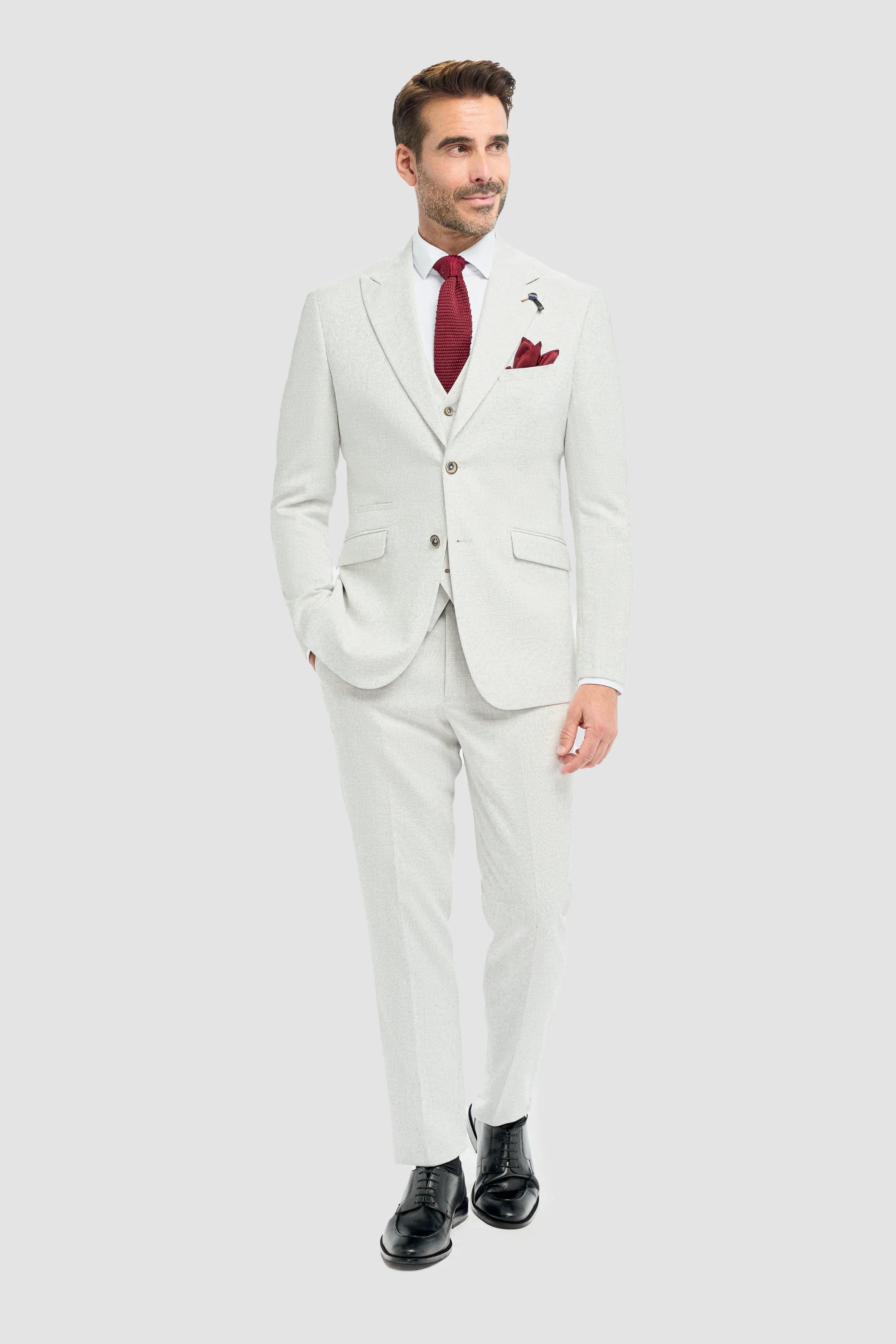 Tropez Slate Three Piece Suit thumbnail 2