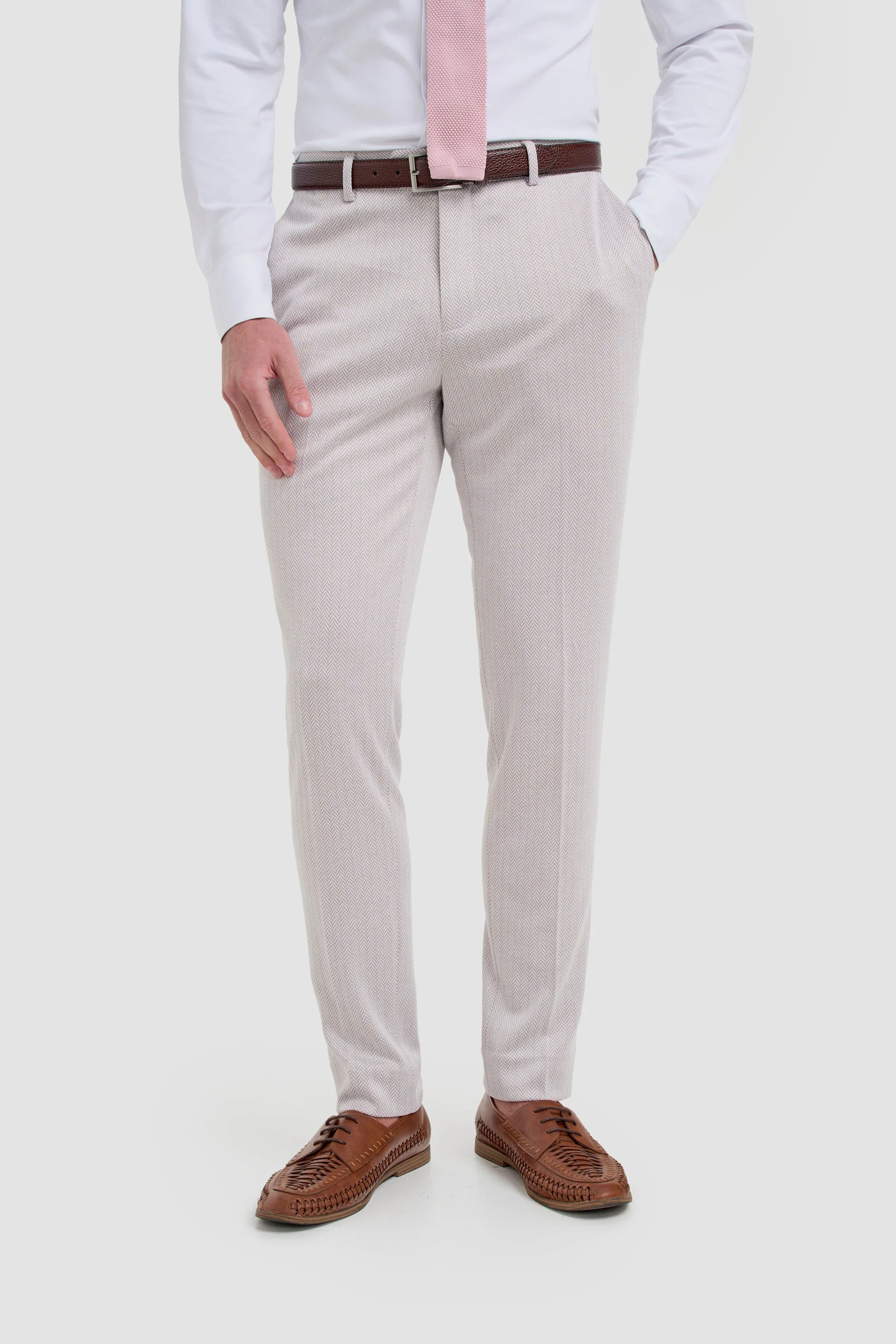 Vasco Beige Trouser thumbnail 2