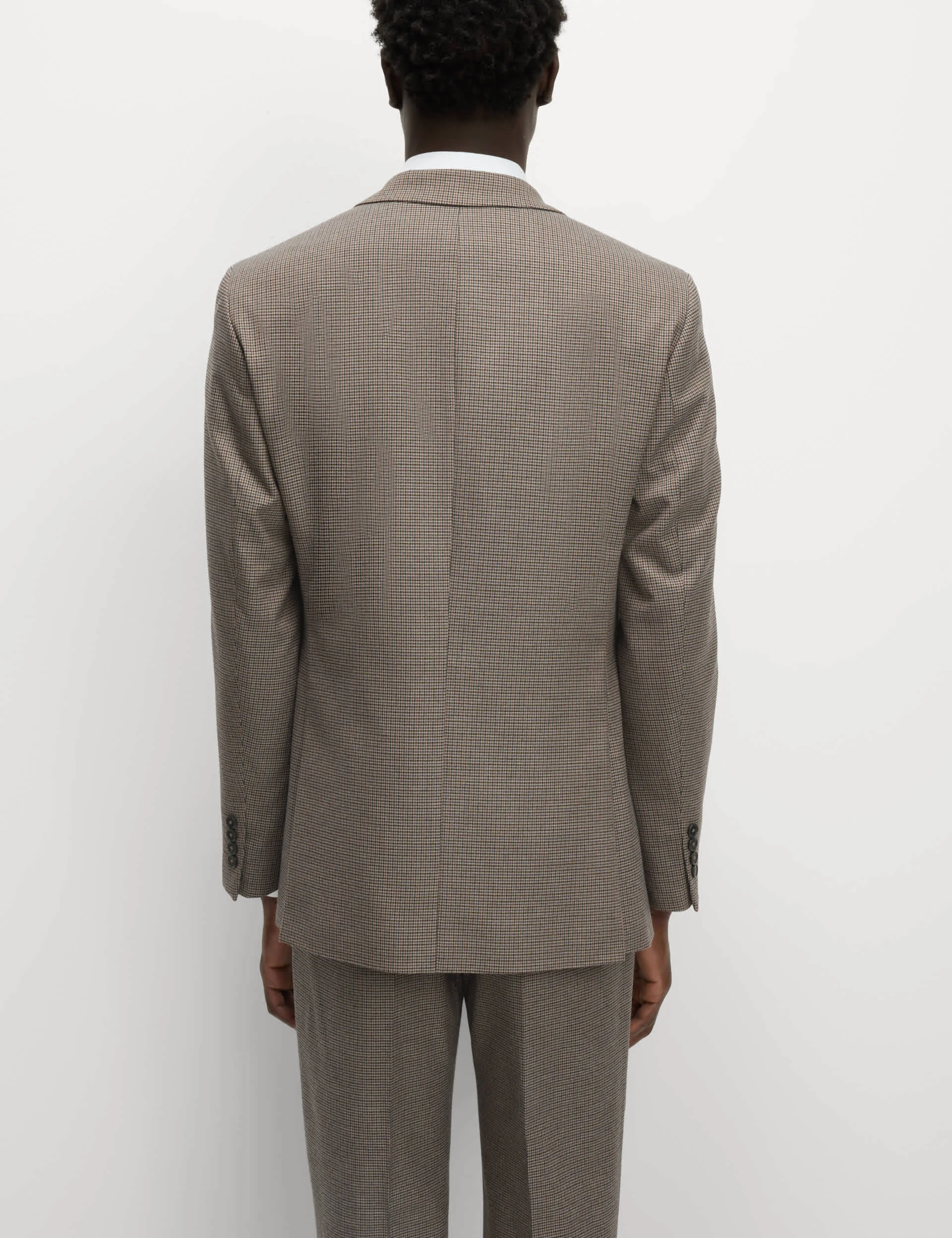 Regular Fit Puppytooth Suit Jacket thumbnail 7