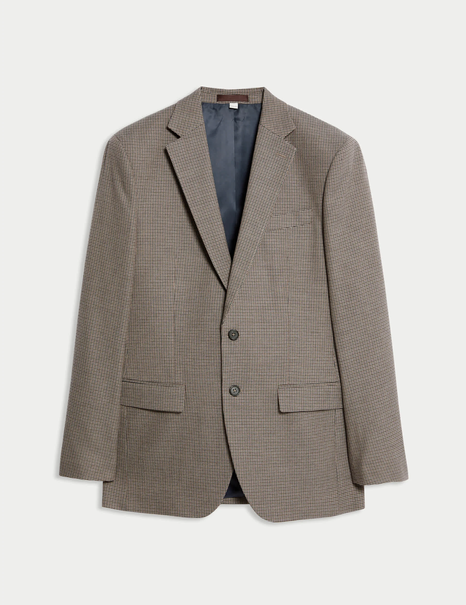 Regular Fit Puppytooth Suit Jacket thumbnail 9