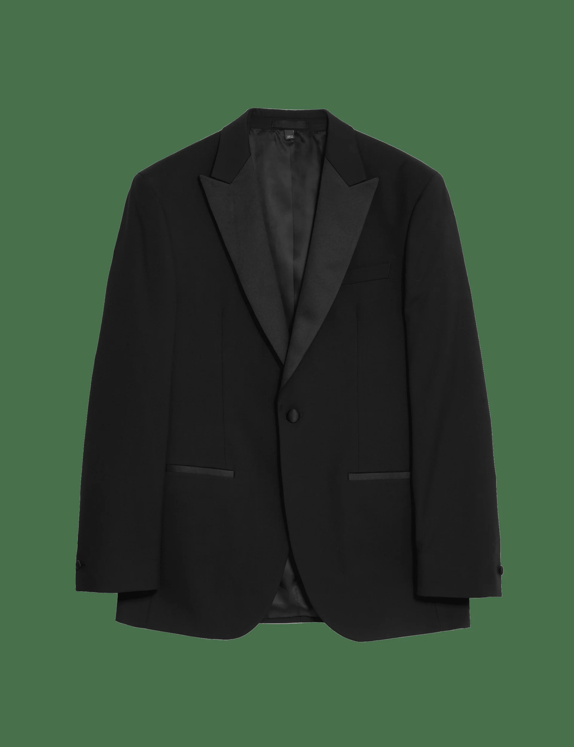 Regular Fit Stretch Tuxedo Jacket thumbnail 2