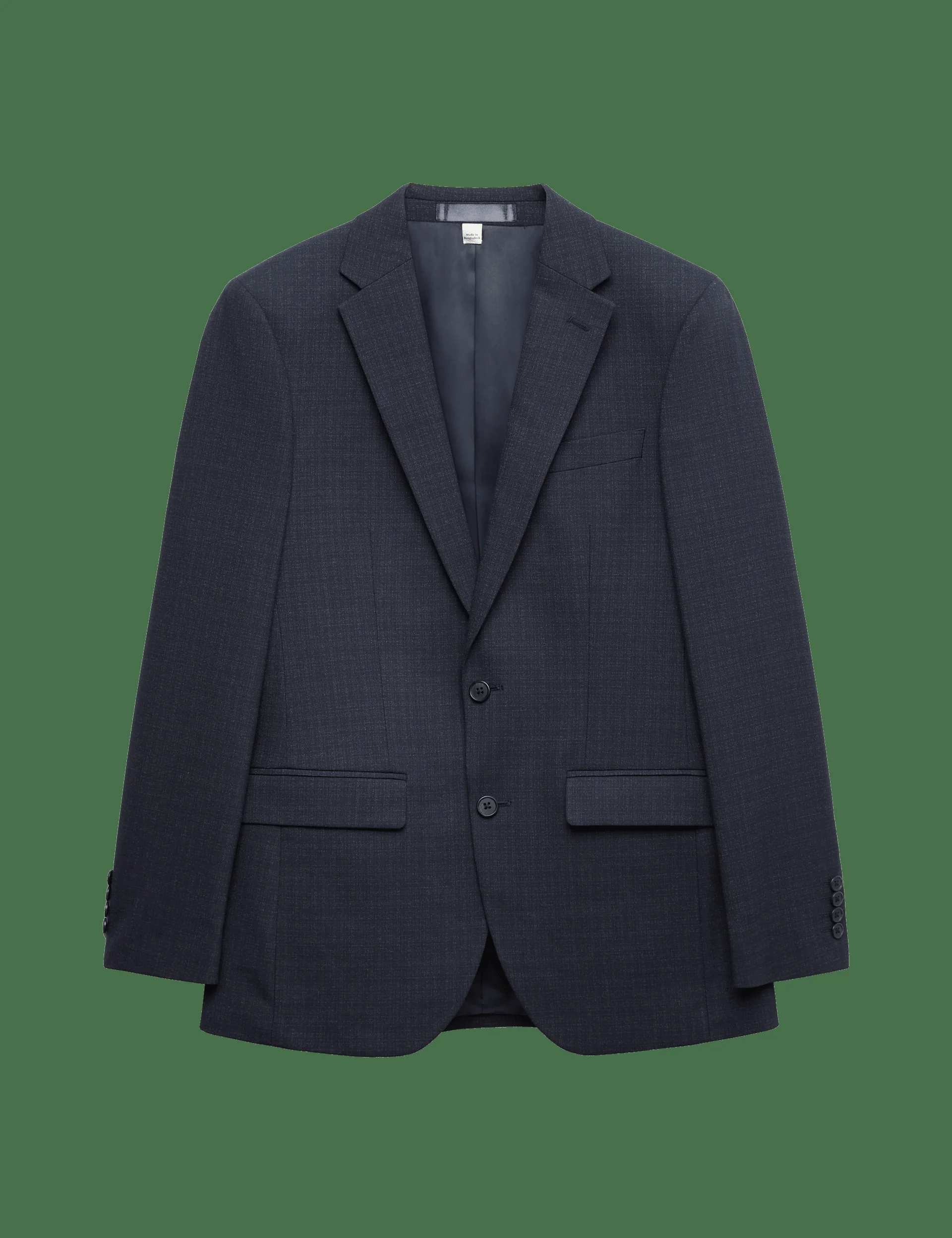 Skinny Fit Textured Stretch Suit Jacket thumbnail 5