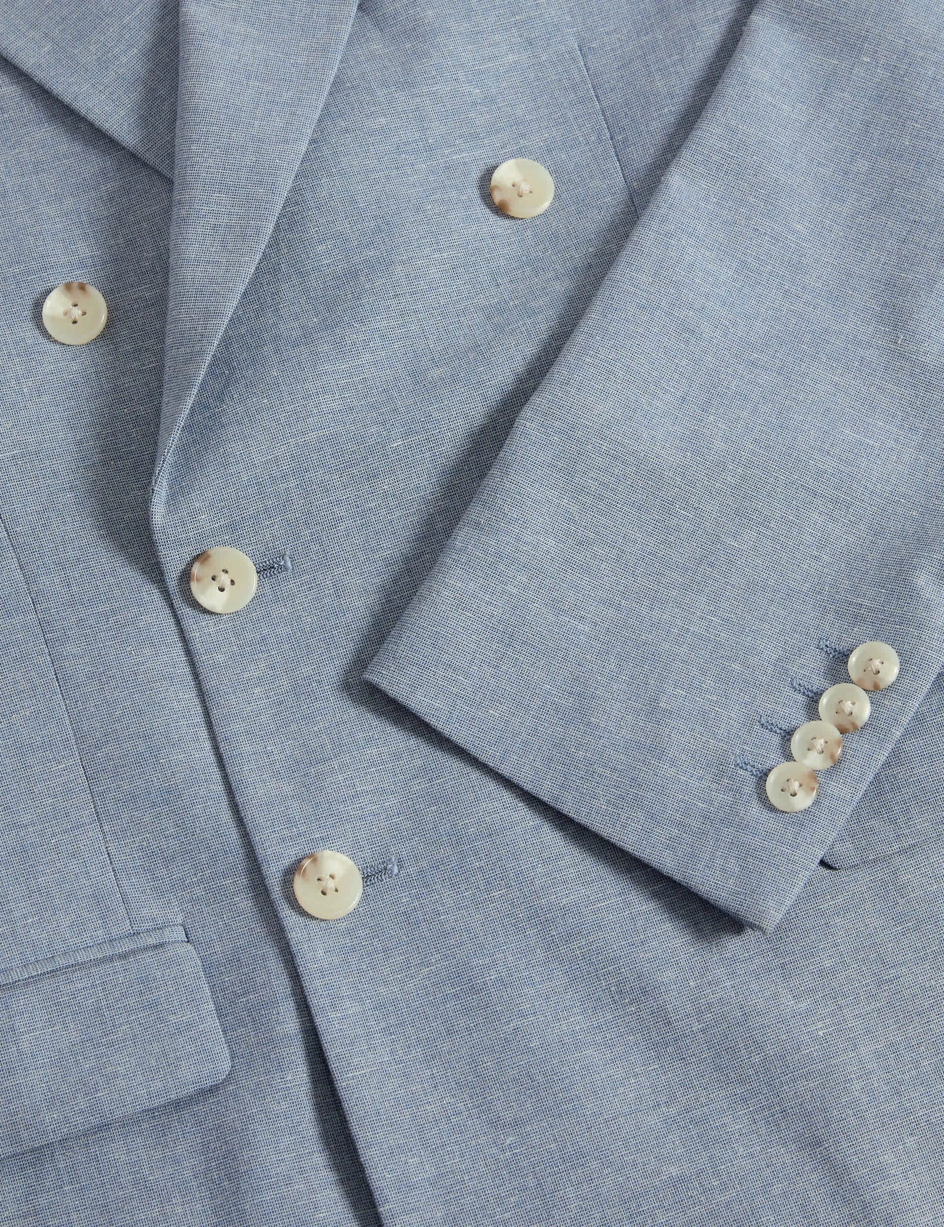 Slim Fit Double Breasted Suit Jacket thumbnail 6