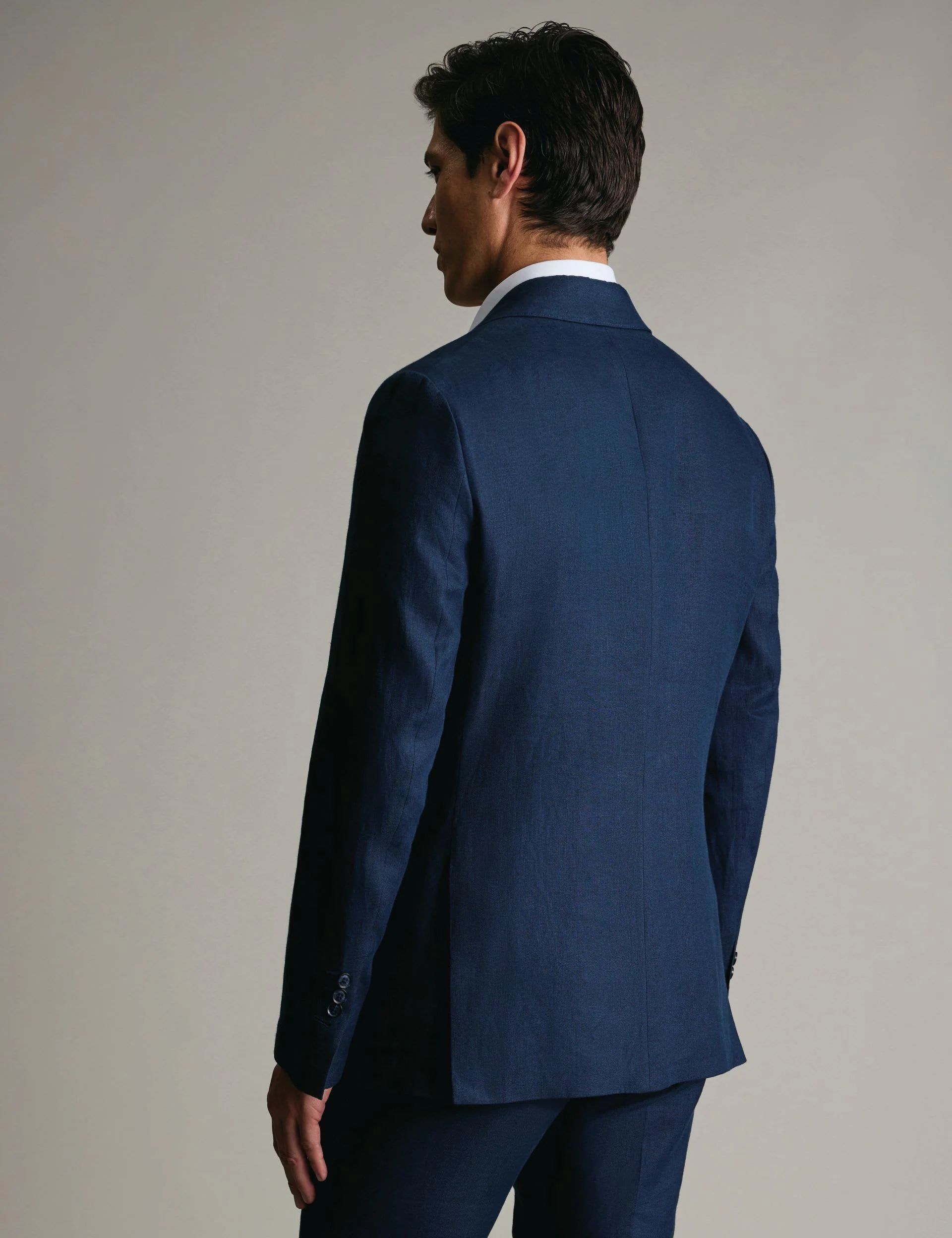 Slim Fit Pure Linen Suit Jacket thumbnail 5