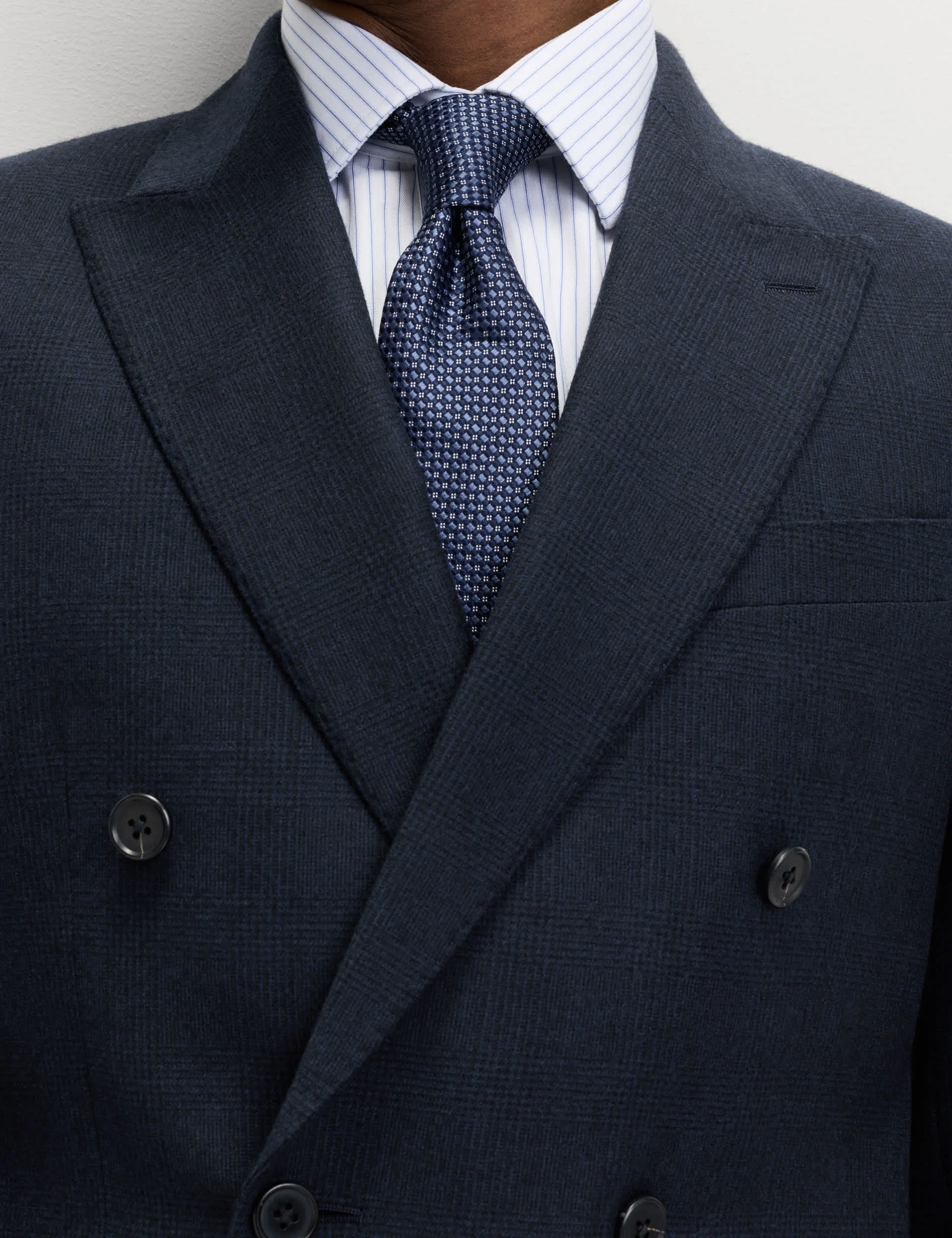 Slim Fit Pure Wool Checked Suit Jacket thumbnail 4