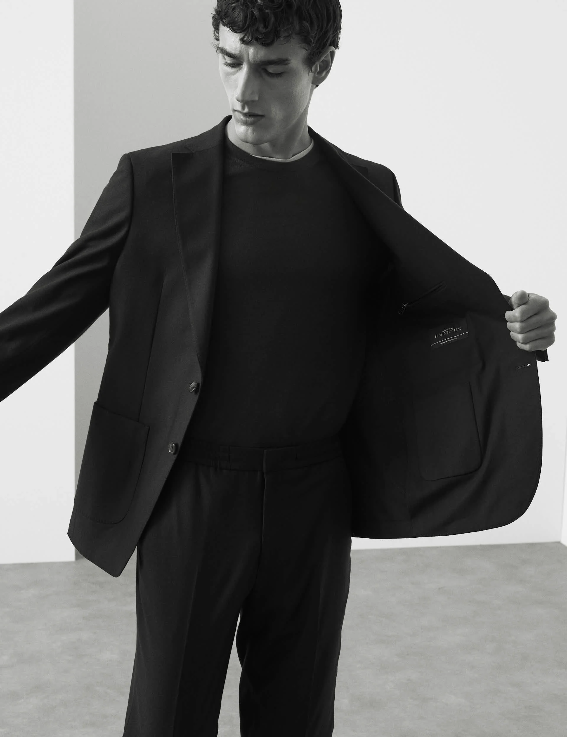 Tailored Fit Italian Wool Blend Performance Jacket thumbnail 5