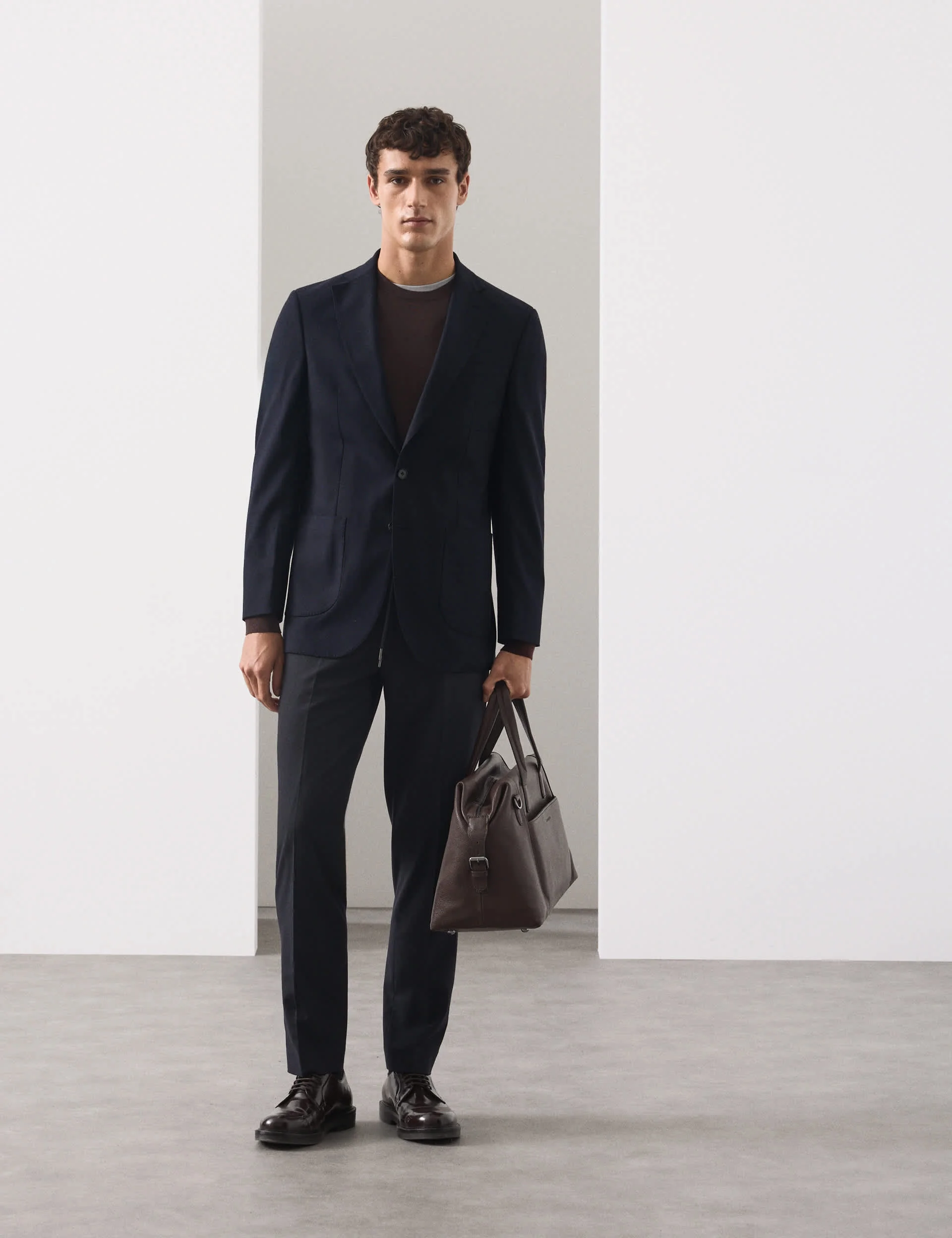 Tailored Fit Italian Wool Blend Performance Jacket thumbnail 7