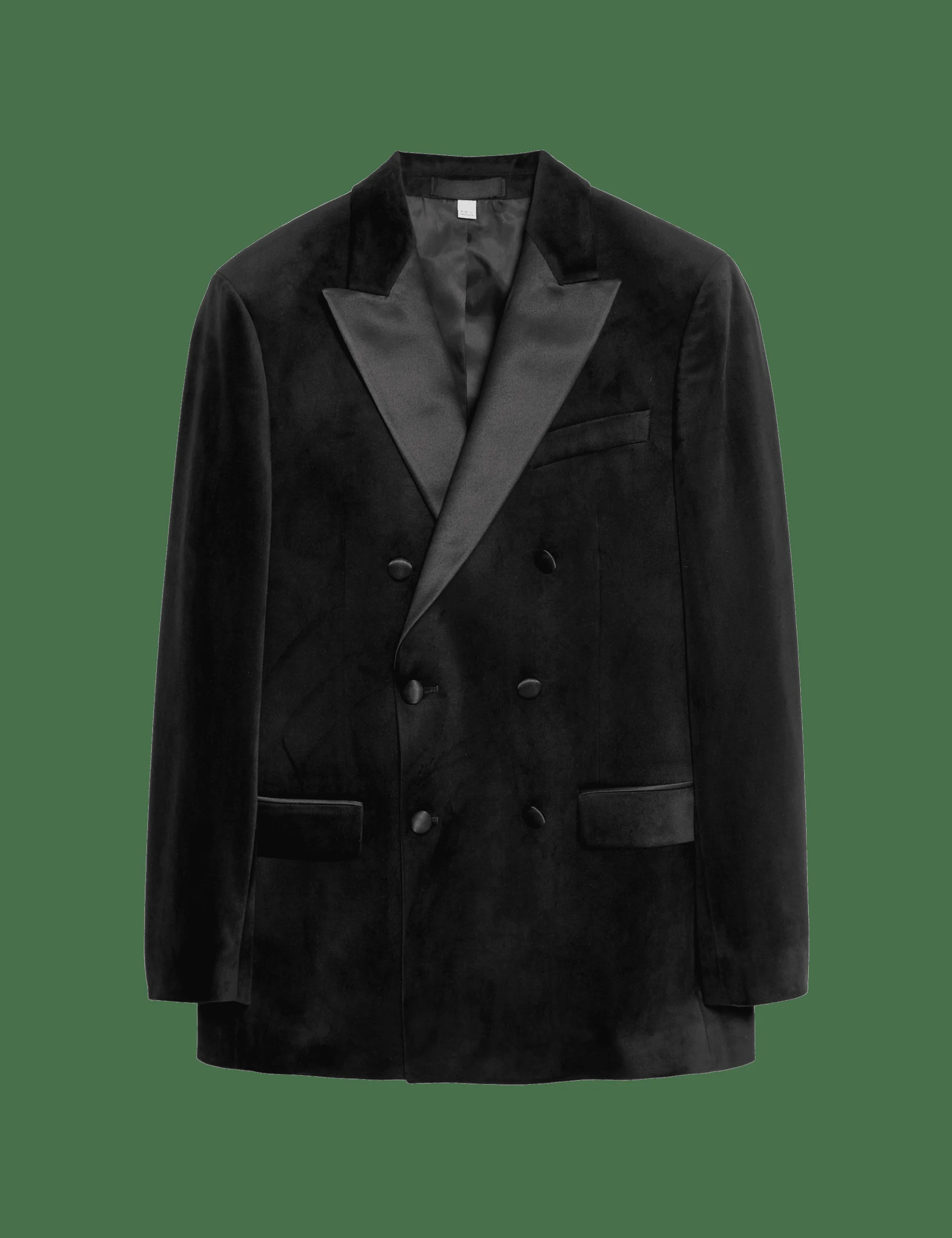 Tailored Fit Velvet Suit Jacket thumbnail 2