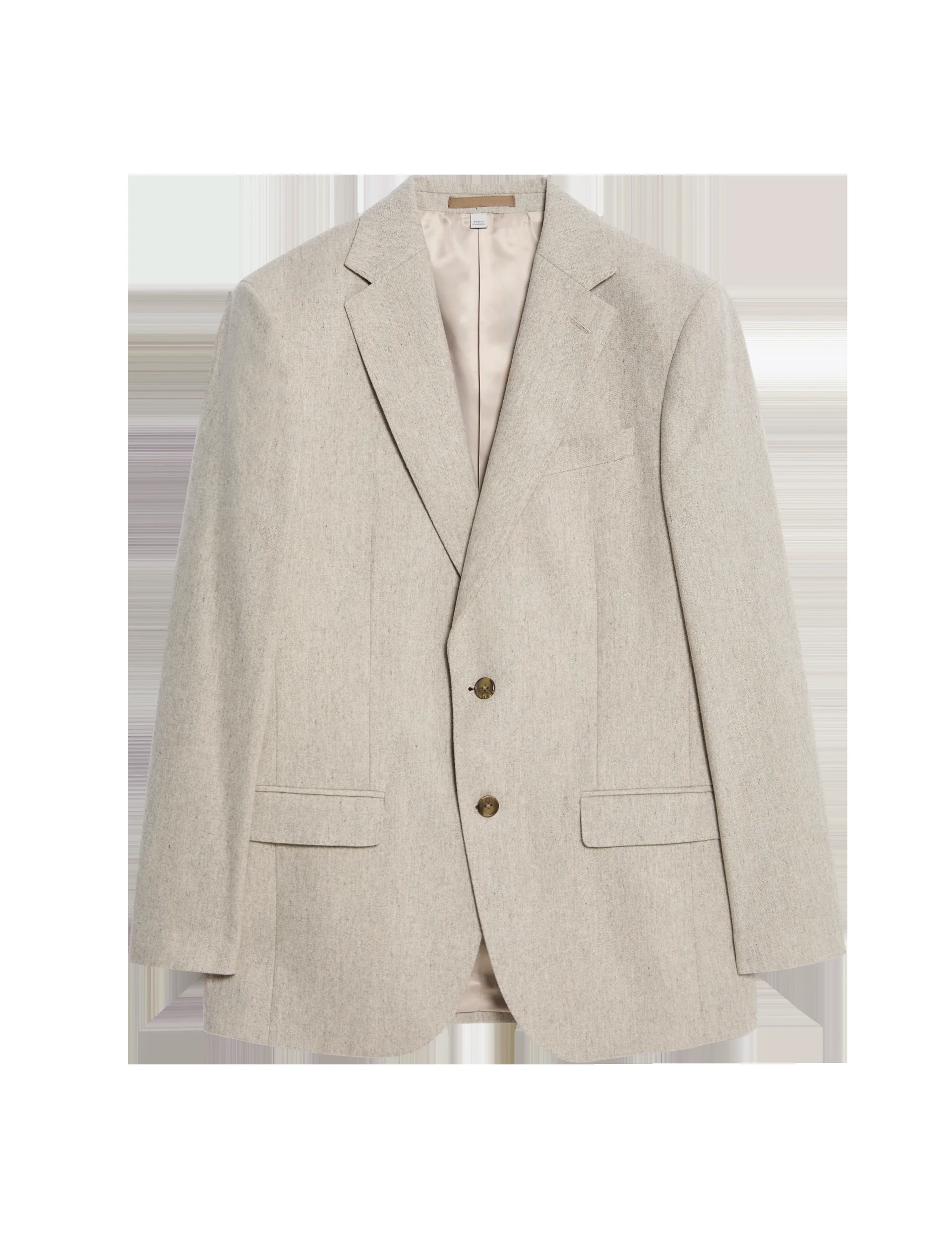 Tailored Fit Wool Rich Tweed Suit Jacket thumbnail 4
