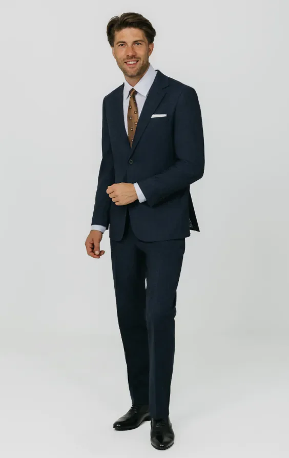 Blue Weave Suit thumbnail 3