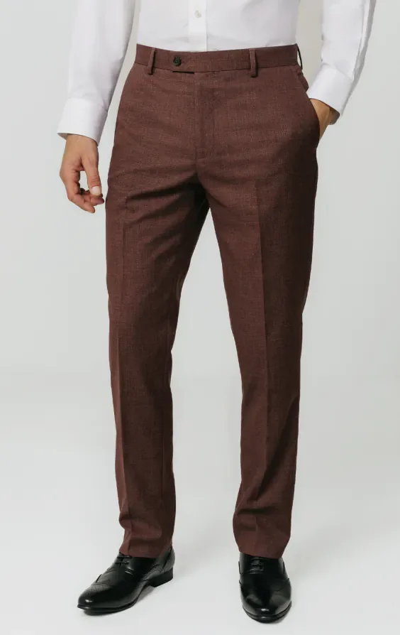 Dark Rosewood Weave Suit thumbnail 8