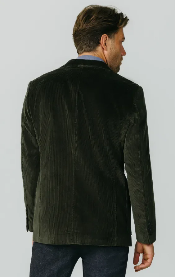 Green Corduroy Jacket with Patch Pockets thumbnail 8