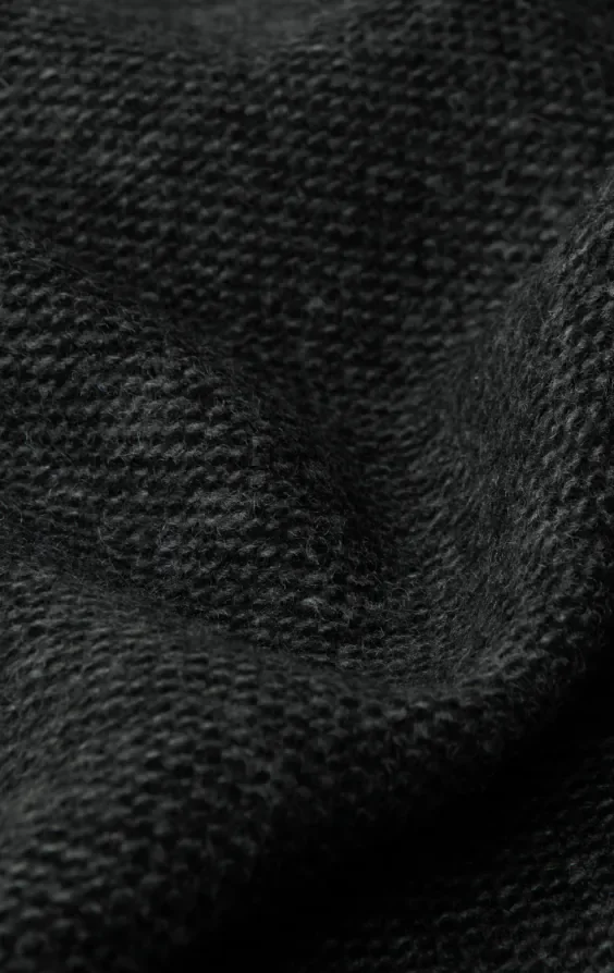 Grey Barleycorn Tweed Waistcoat with Patch Pockets thumbnail 6