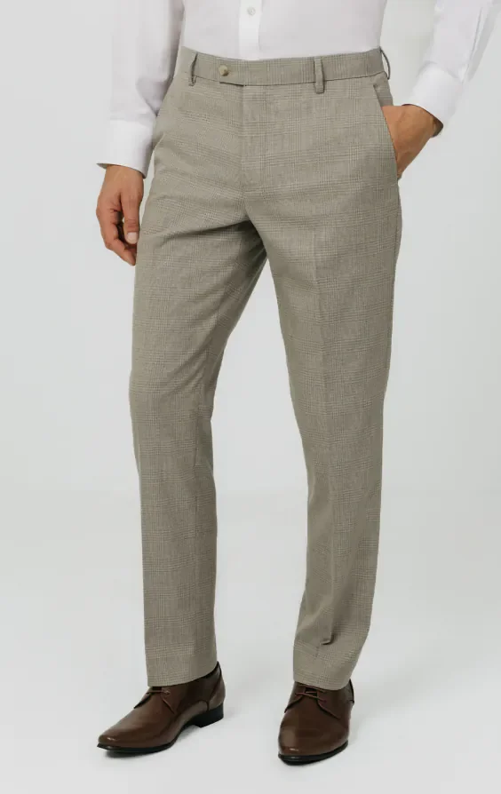 Natural Check 3 Piece Suit thumbnail 8