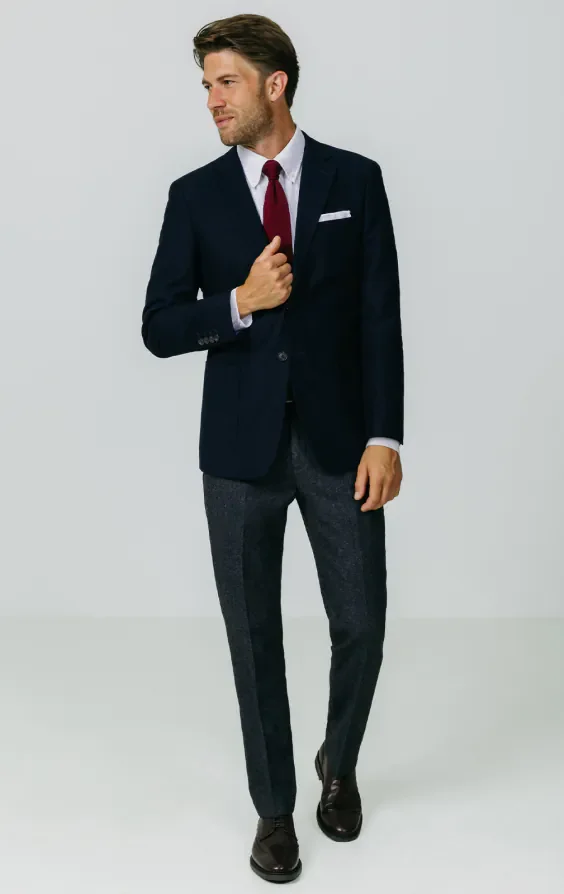 Navy Moleskin Jacket thumbnail 3