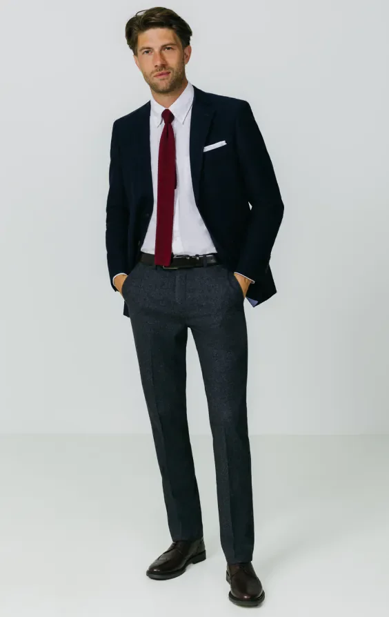 Navy Moleskin Jacket thumbnail 4