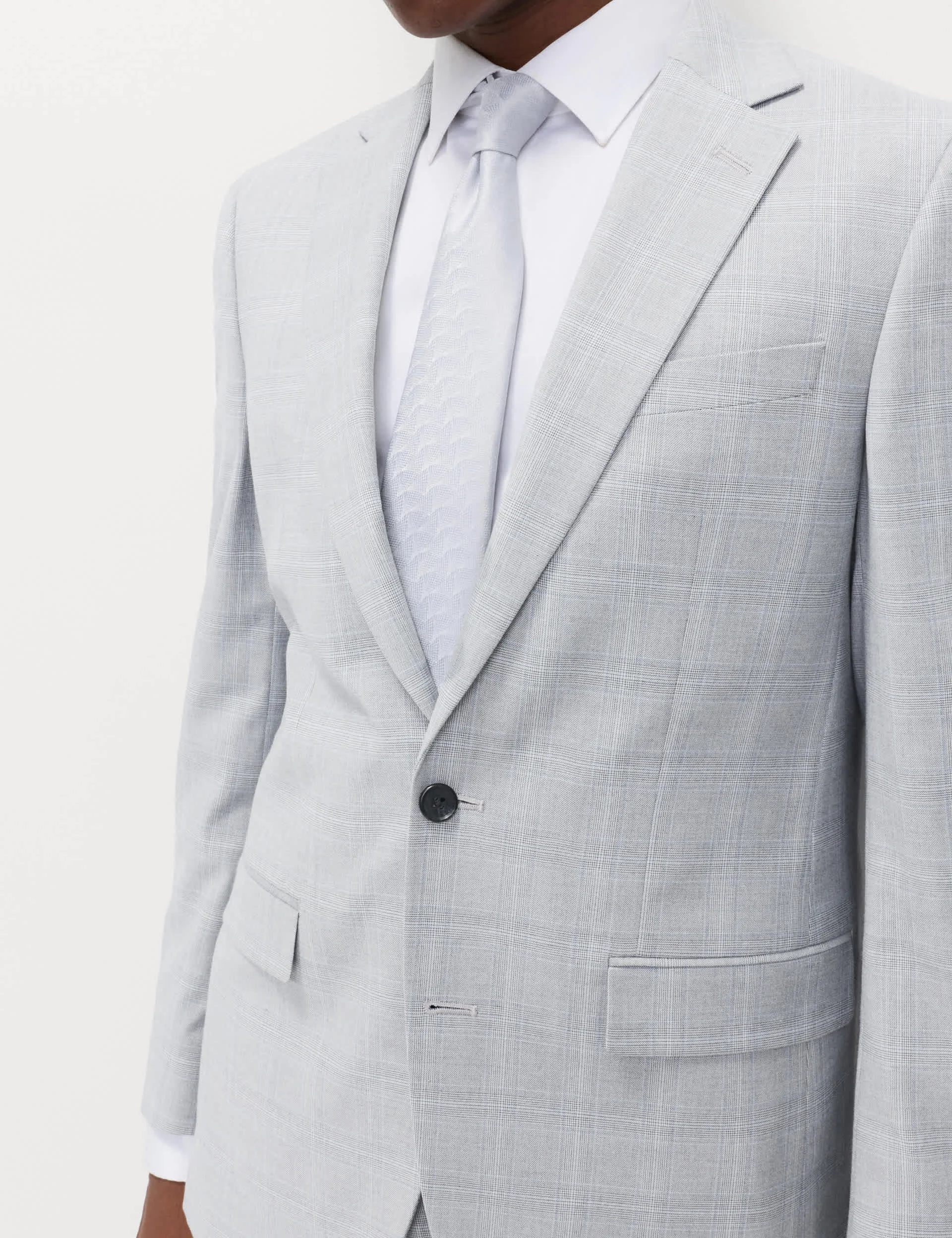 Regular Fit Check Stretch Suit Jacket thumbnail 5