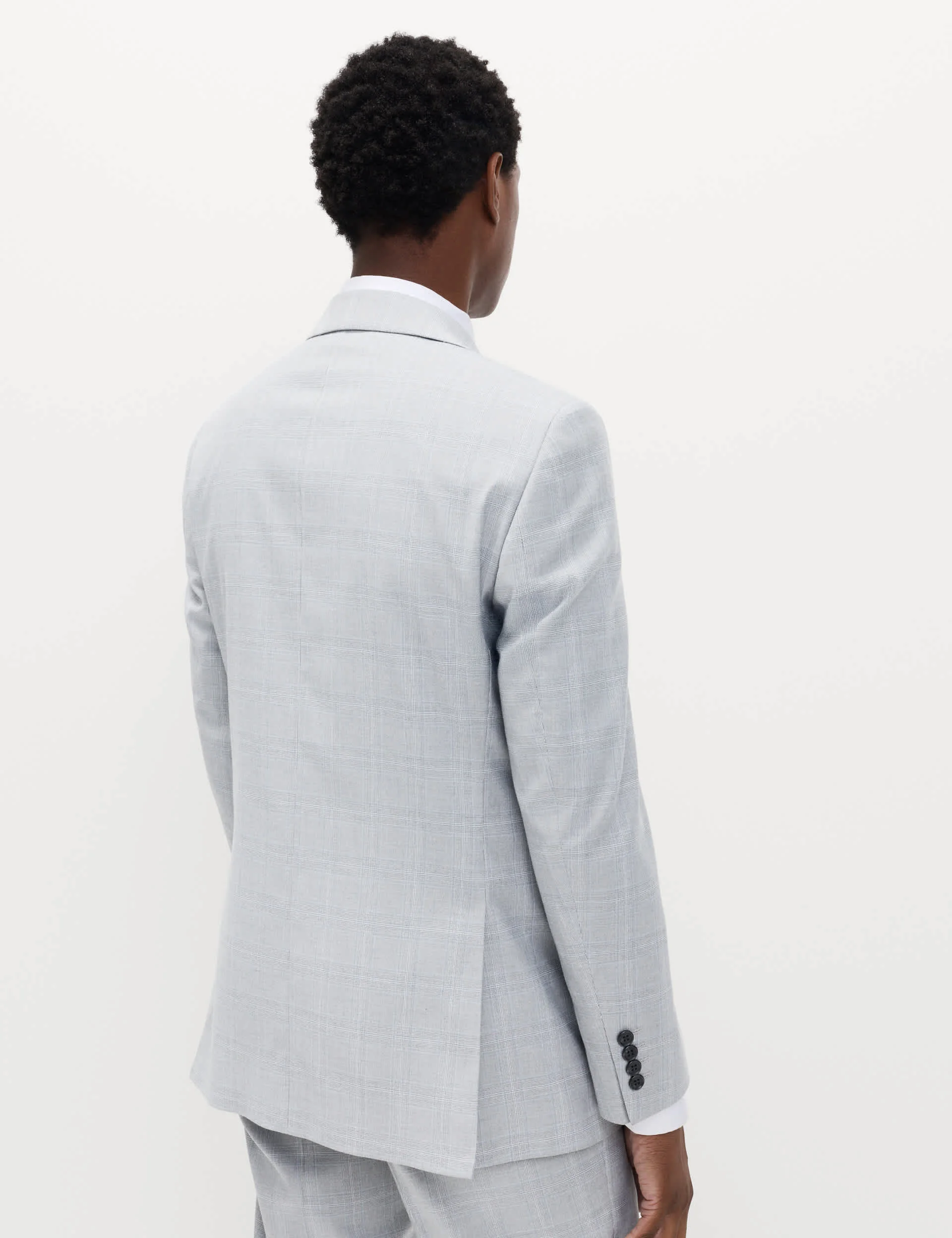 Regular Fit Check Stretch Suit Jacket thumbnail 6