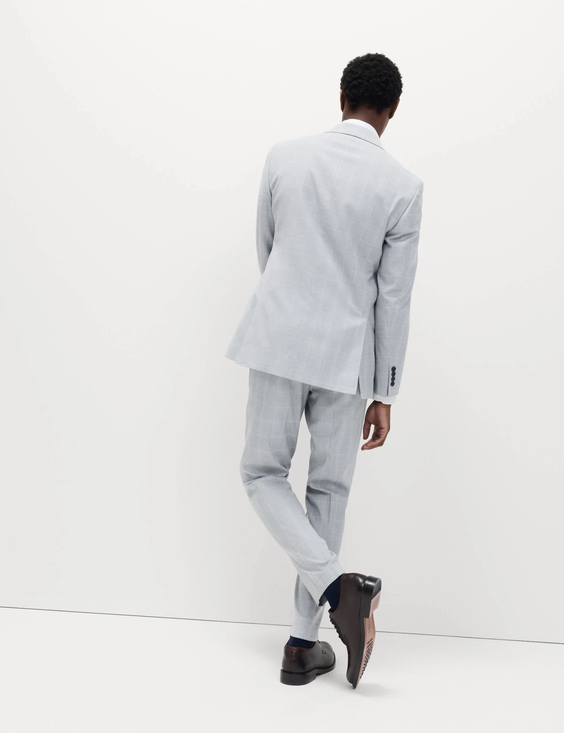 Regular Fit Check Stretch Suit Jacket thumbnail 7