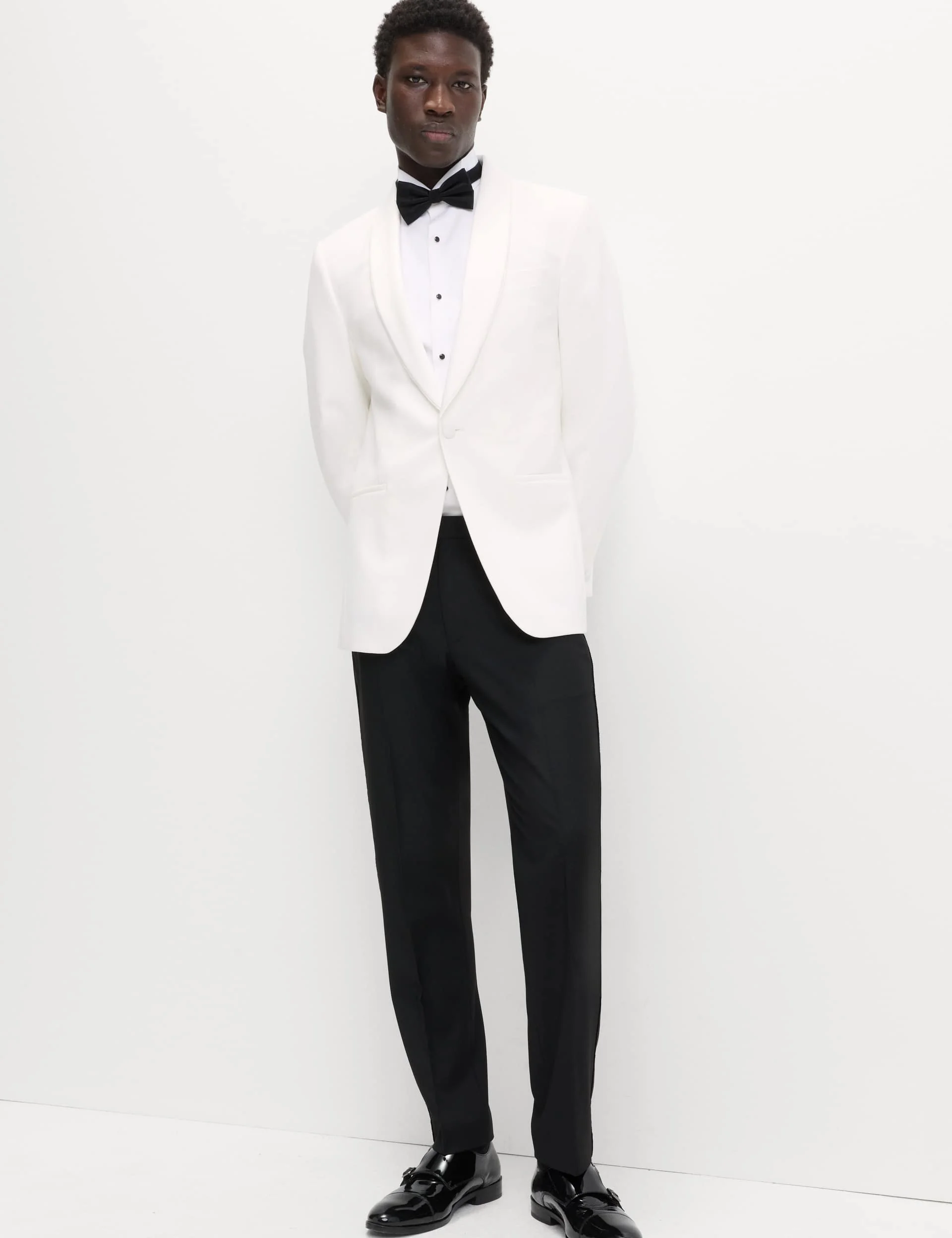 Regular Fit Sharkskin Suit Jacket thumbnail 4