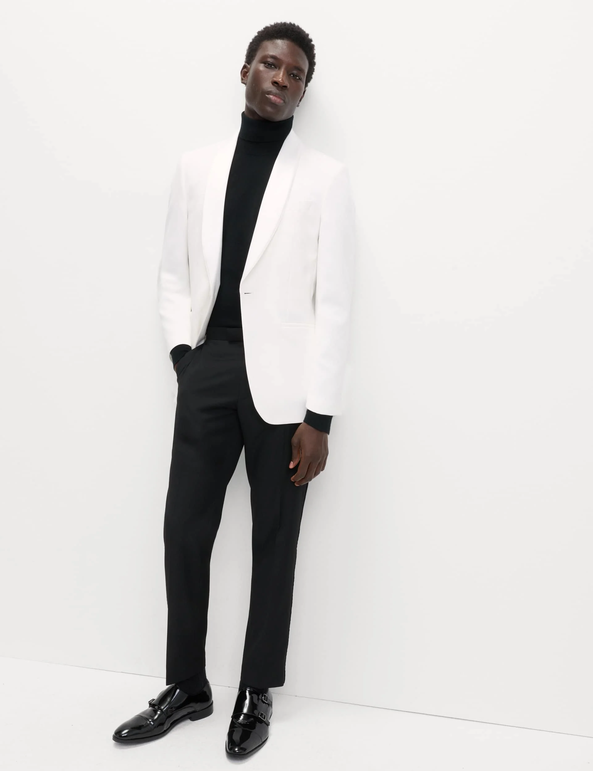 Regular Fit Sharkskin Suit Jacket thumbnail 7