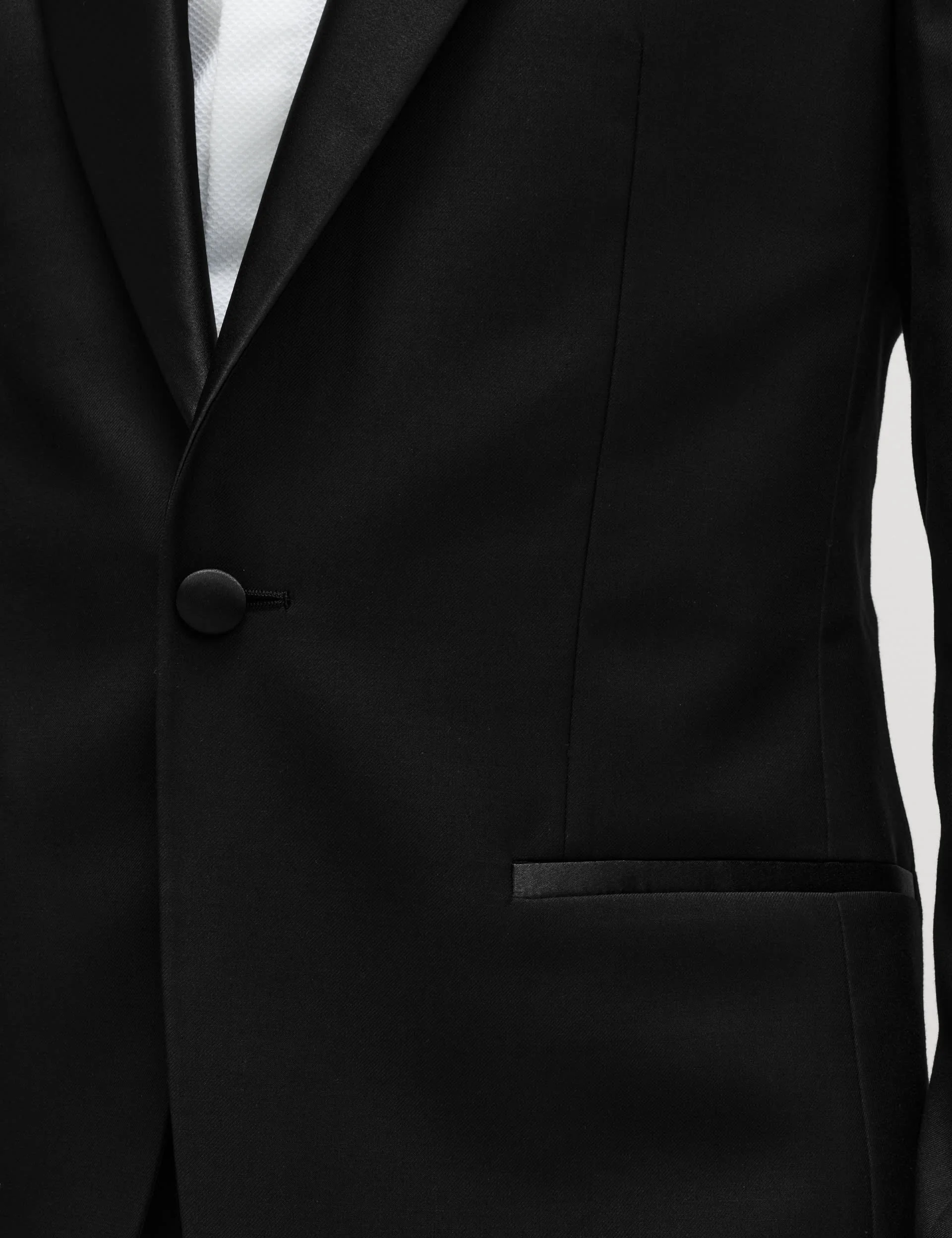 Skinny Fit Stretch Tuxedo Jacket thumbnail 6