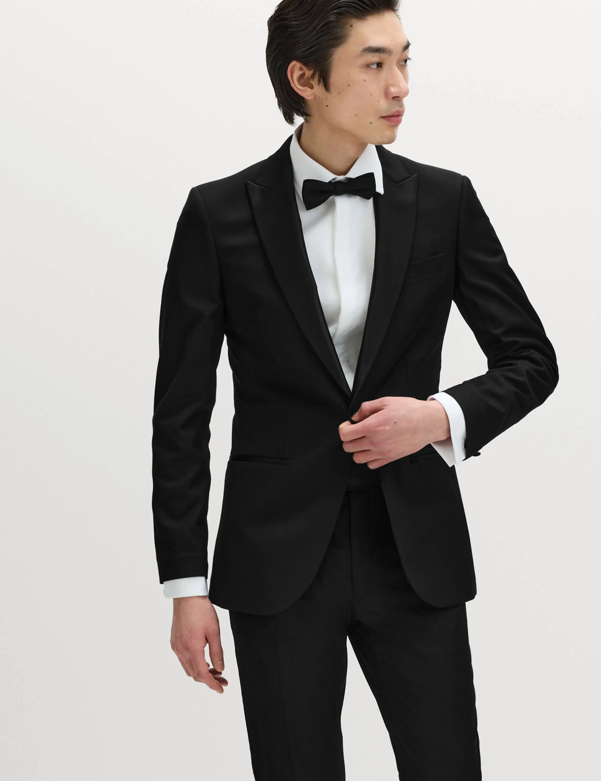 Skinny Fit Stretch Tuxedo Jacket thumbnail 8